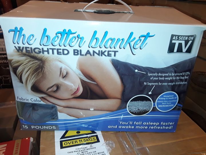 Lot 8346: THE BETTER BLANKET WEIGHTED BLANKET - Simon Charles Auctioneers