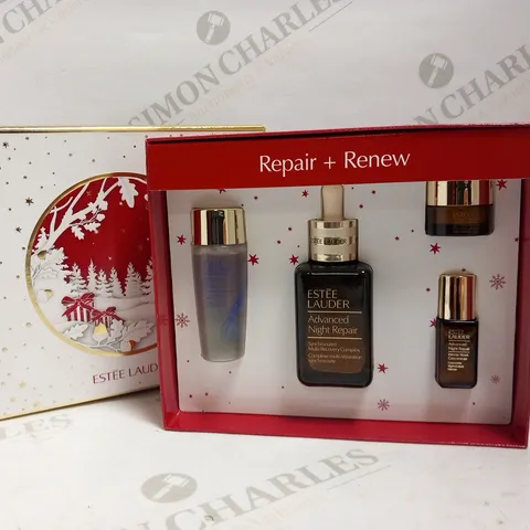 BOXED ESTEE LAUDER REPAIR AND RENEW GIFT SET