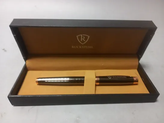 RUCKSTUHL STAINLESS STEEL LUXURY PEN IN GIFT BOX 