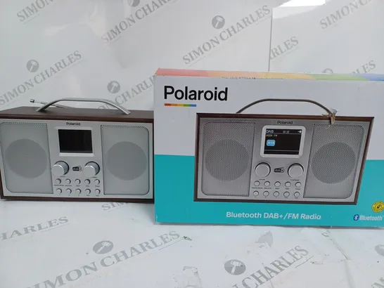 BOXED POLAROID BLUETOOTH DAB+/FM RADIO