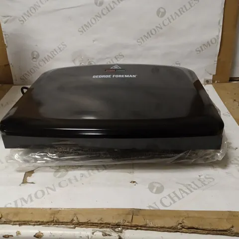 GEORGE FOREMAN MEDIUM REMOVABLE PLATES GRILL, BLACK [24330]