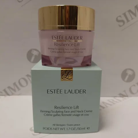 ESTEE LAUDER RESILIENCE LIFT FIRMING/SCULPTING FACE AND NECK CREME 50ML