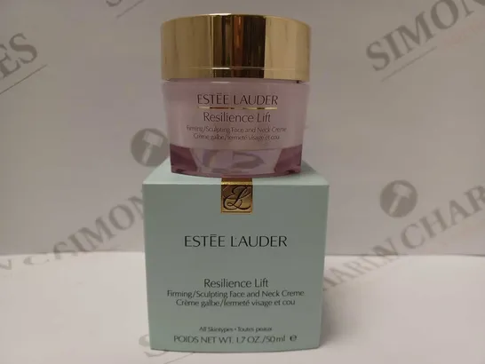 ESTEE LAUDER RESILIENCE LIFT FIRMING/SCULPTING FACE AND NECK CREME 50ML