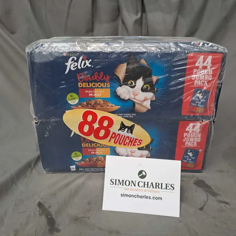 SEALED FELIX 88 POUCH MEAT SELECTION CATFOOD 