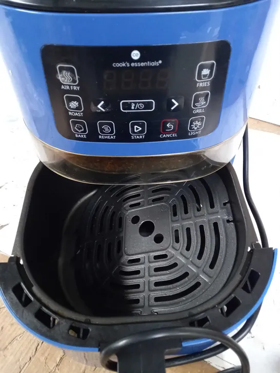 COOK'S ESSENTIALS 4.0L AIR FRYER - SAPPHIRE