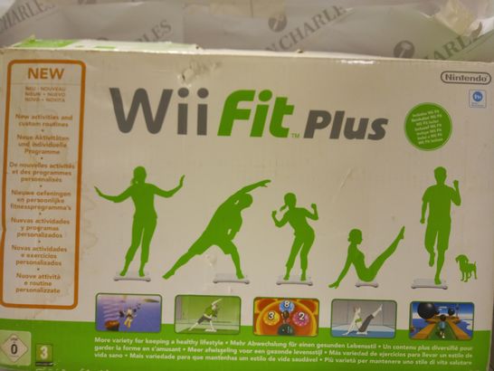 BOXED WII FIT PLUS BALANCE BOARD	