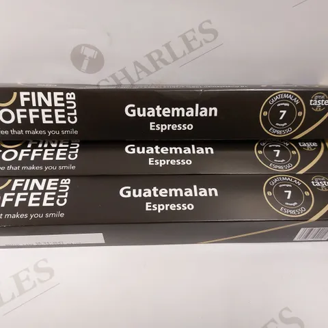 BOX OF APPROX 15 FINE COFFEE CLUB GUATEMALAN ESPRESSO PODS