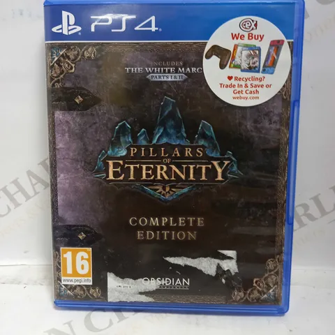 PILLARS OF ETERNITY COMPLETE EDITION PLAYSTATION 4 GAME