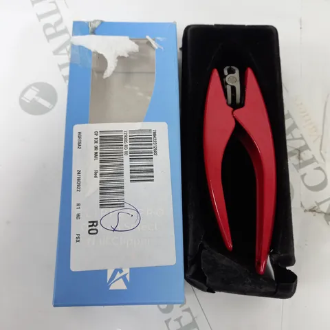 CLIPPERPRO 2.0 NAIL CLIPPERS, RED