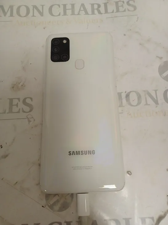 SAMSUNG GALAXY A21S MOBILE PHONE 4453513-Simon Charles Auctioneers