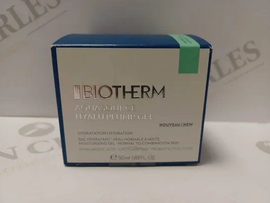 BIOTHERM AQUASOURCE HYALU PUMP GEL 50ML