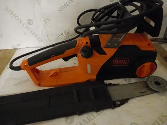 BLACK & DECKER CHAIN SAW