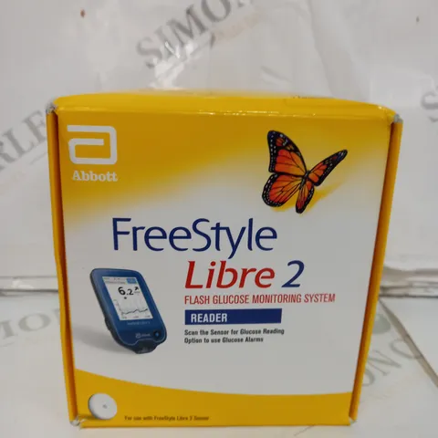 SEALED FREESTYLE LIBRE READER 2 NEW VERSION GLUCOSE MONITOR