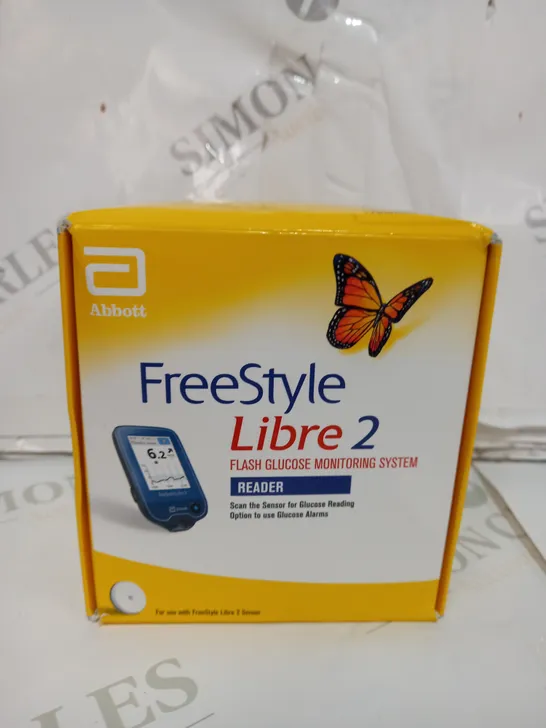 SEALED FREESTYLE LIBRE READER 2 NEW VERSION GLUCOSE MONITOR
