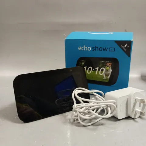 BOXED AMAZON ECHO SHOW 5 