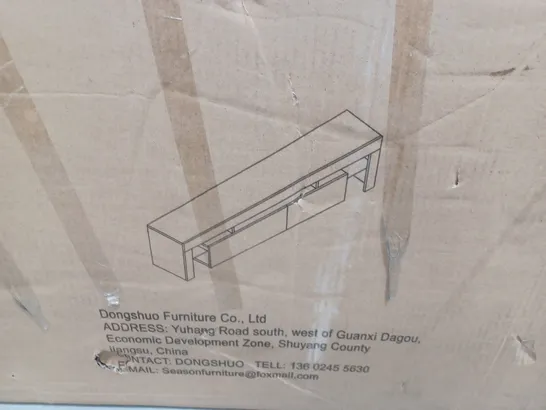 BOXED UNBRANDED TV UNIT // DIMENSIONS UNKNOWN - COLLECTION ONLY