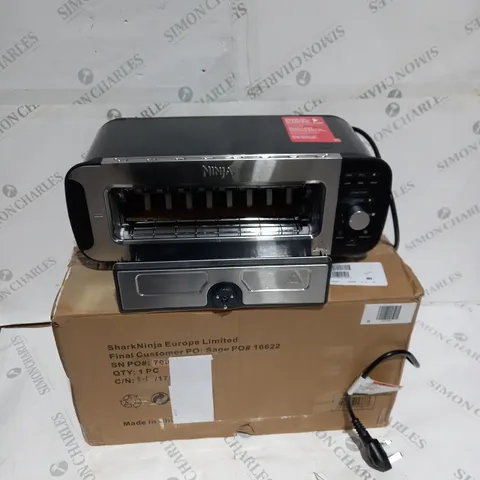 BOXED NINJA 2 IN 1 TOASTER & GRILL ST100UK