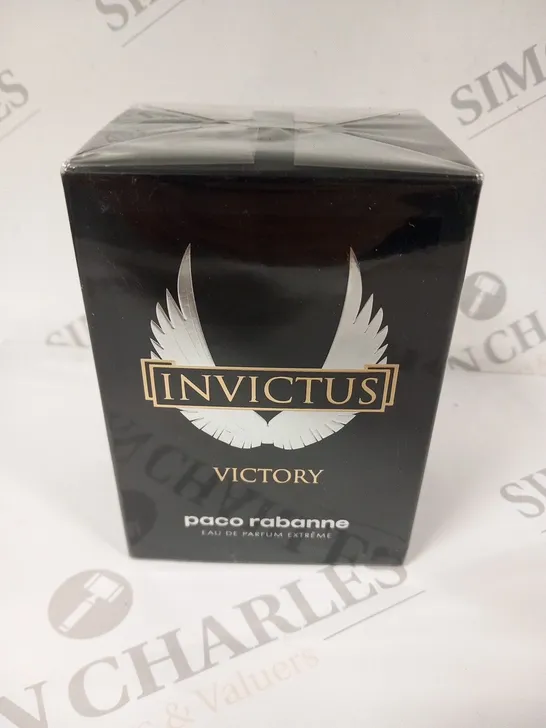 BOXED AND SEALED INVICTUS VICTORY PACO RABANNE EAU DE PARFUM EXTREME 100ML