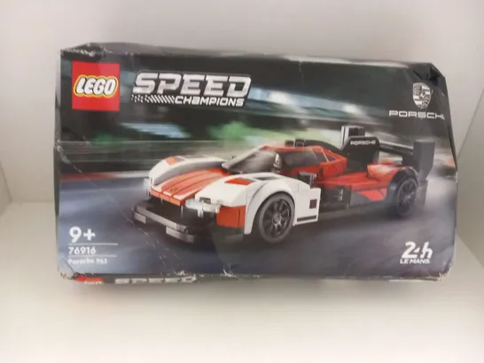 BOXED LEGO SPEED CHAMPIONS PORSCHE 76916 PORSCHE 963