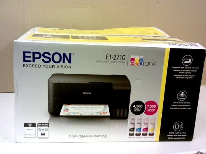 Принтер epson et 2710 как пользоваться