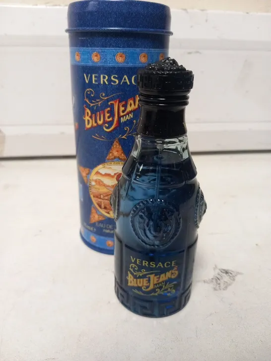 BOXED VERSACE BLUE JEANS EAU DE TOILETTE SPRAY 75ML