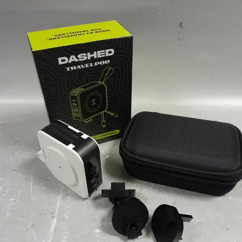 BOXED DASHED TRAVELPOD UNIVERSAL CHARGING KIT 