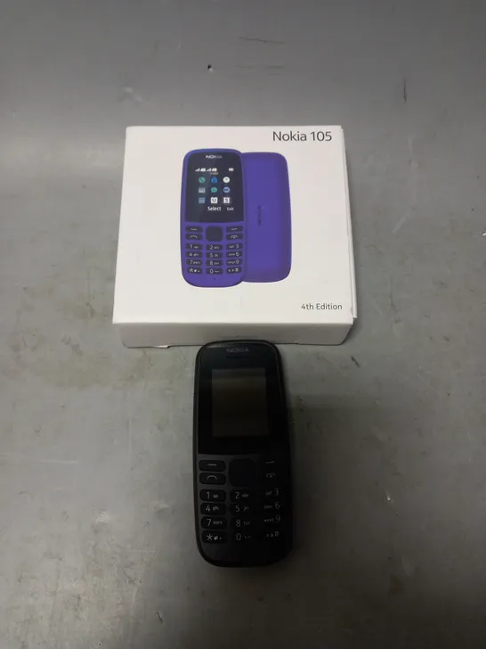 BOXED NOKIA 105 MOBILE PHONE IN BLACK