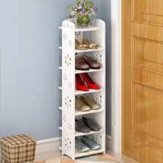 BOXED 8 PAIR SHOE RACK (1 BOX)