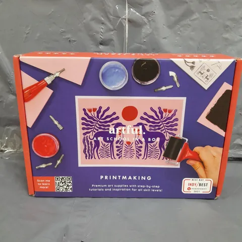 BOXED ARTFUL ART SCHOOL IN A BOX - PRINTMAKING EDITION