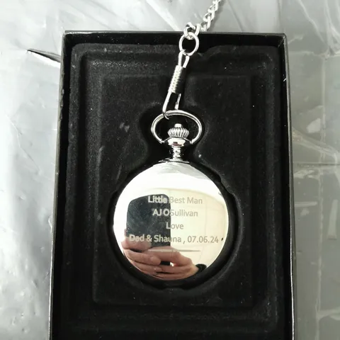 PERSONALISED POCKET WATCH 