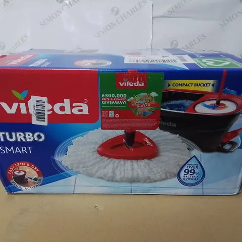 BOXED VILEDA TURBO SMART COMPACT BUCKET