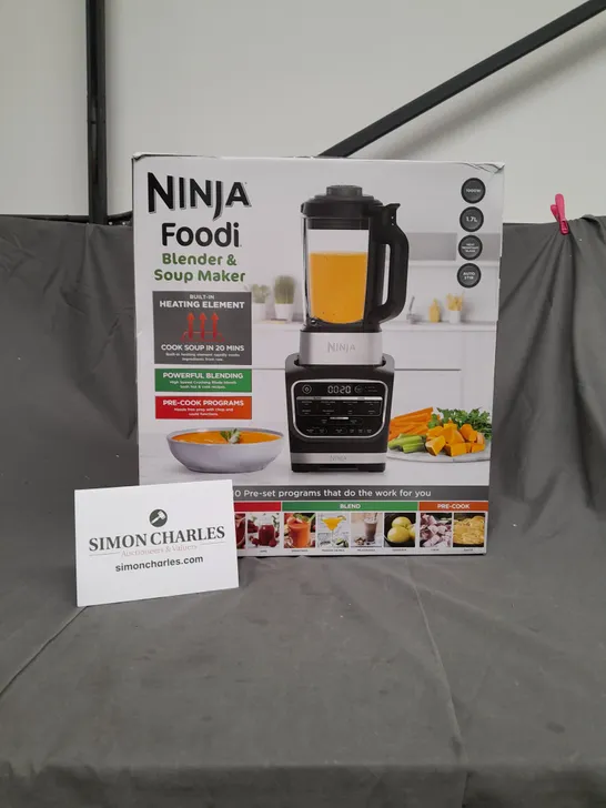 BOXED NINJA FOODI BLENDER AND SOUP MAKER