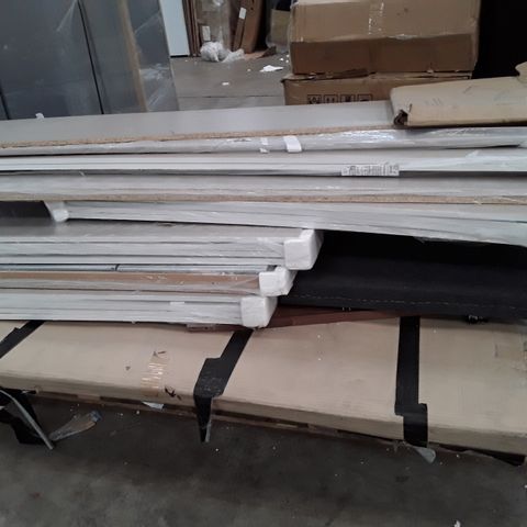 PALLET OF ASSORTED BOXED FURNITURE PARTS