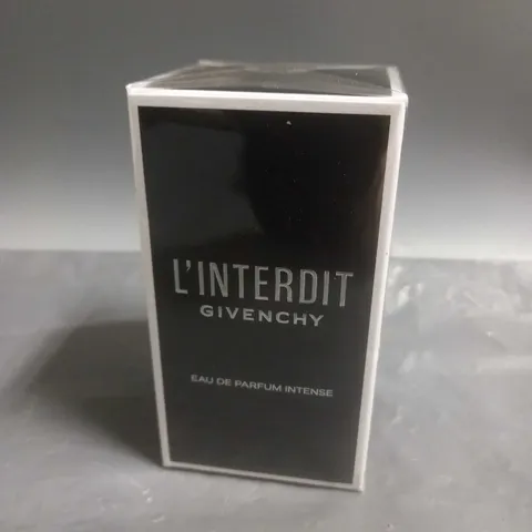 BOXED AND SEALED GIVENCHY L'INTERDIT EAU DE PARFUM INTENSE 50ML