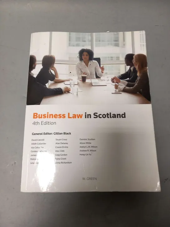 FIVE BUSINESS LAWS IN SCOTLAND 4TH EDITION W.GREEN