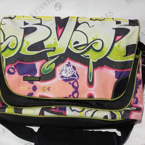 CANYON GRAFITI MULTICOLOUR SHOULDER STRAP BAG