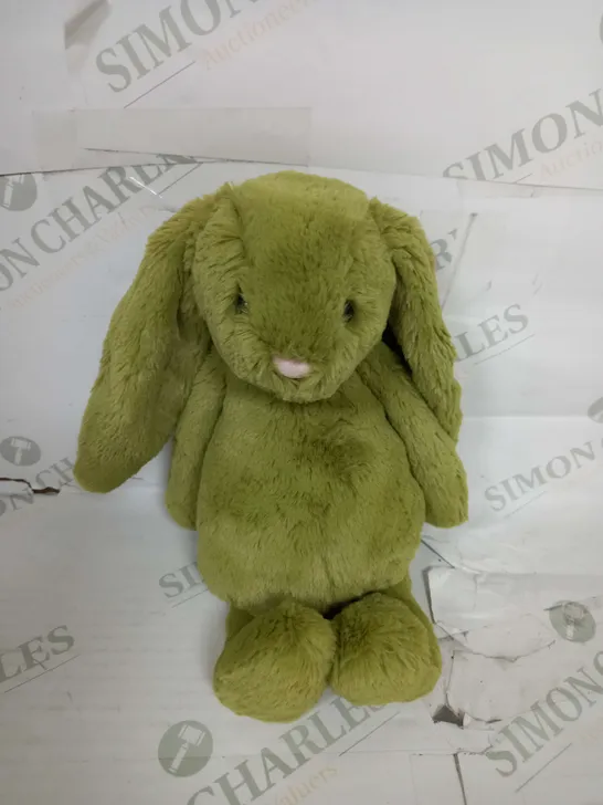 JELLYCAT I AM MEDIUM BASHFUL MOSS BUNNY