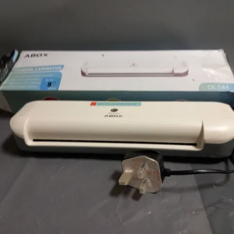 BOXED ABOX THERMAL LAMINATOR 