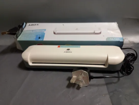 BOXED ABOX THERMAL LAMINATOR 