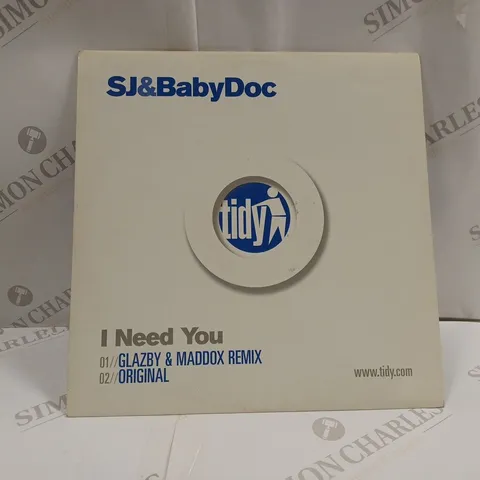 SJ & BABY DOC - I NEED YOU