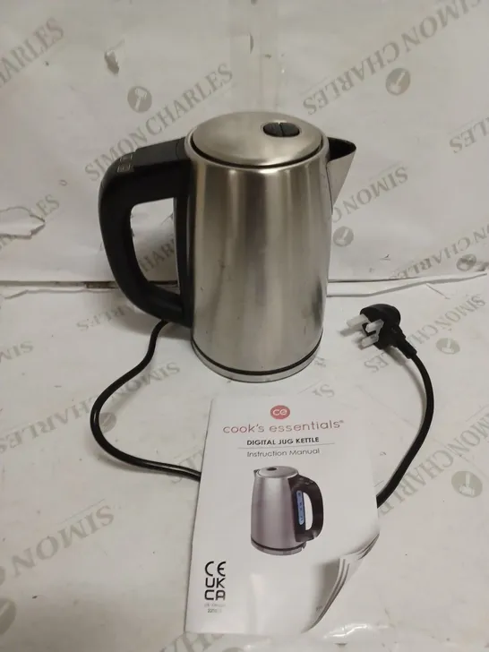 COOK'S ESSENTIALS MULTI TEMPERATURE 1.7L KETTLE