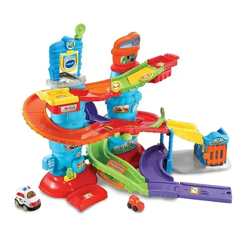 BRAND NEW BOXED VTECH TOOT-TOOT DRIVERS POLICE PATROL TOWER