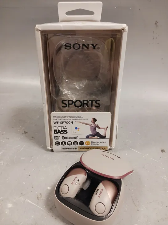 BOXED SONY WF-P700N SPORTS WIRELESS EARPHONES 