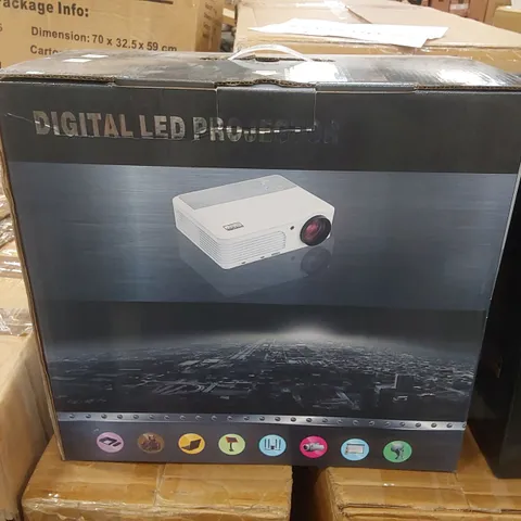 BOXED A6 DIGITAL LED PROJECTOR 