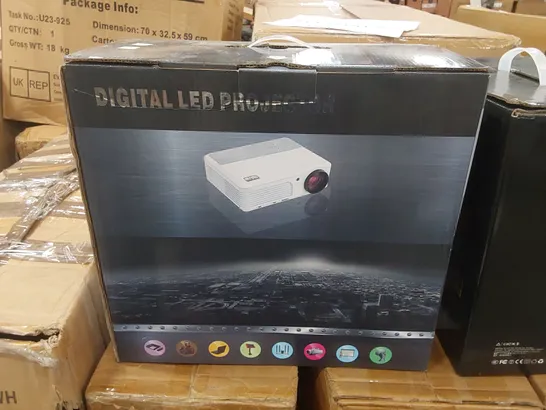 BOXED A6 DIGITAL LED PROJECTOR 