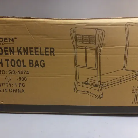 BOXED GARDEN SENSE KNEELER WITH TOOL BAG