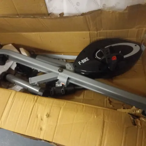 ULTRASPORT FOLDABLE EXERCISE BIKE WITH HAND PULSE SENSORS - COLLECTION ONLY