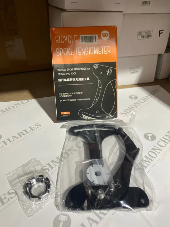 BOXED BICYCLE SPOKE TENSIOMETER