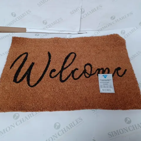 WELCOME PREMIUM COIR DOOR MATT