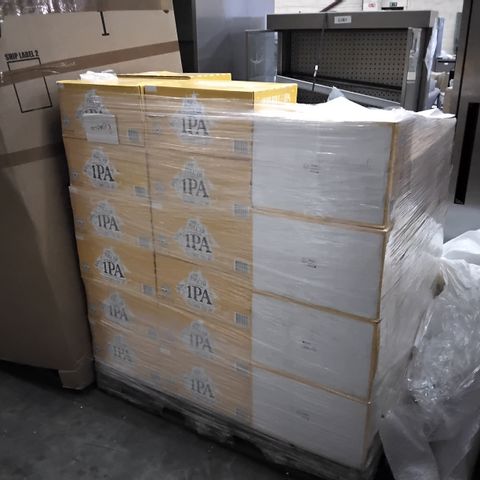 PALLET OF APPROXIMATELY 60 BOXES OF BRUTAL BREWING A SHIP FULL OF IPA ALCOHOL FREE BEER